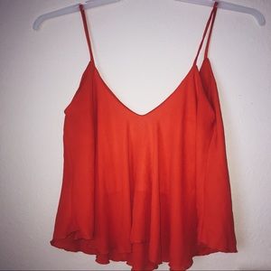 Persaya Red Tank Top